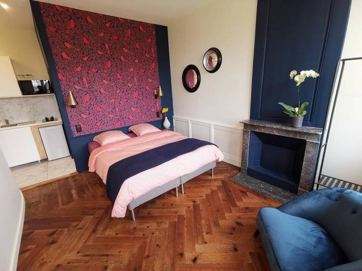 Location de vacances pour 2 personnes, avec terrasse ainsi que vue et jardin à Ingouville - 4