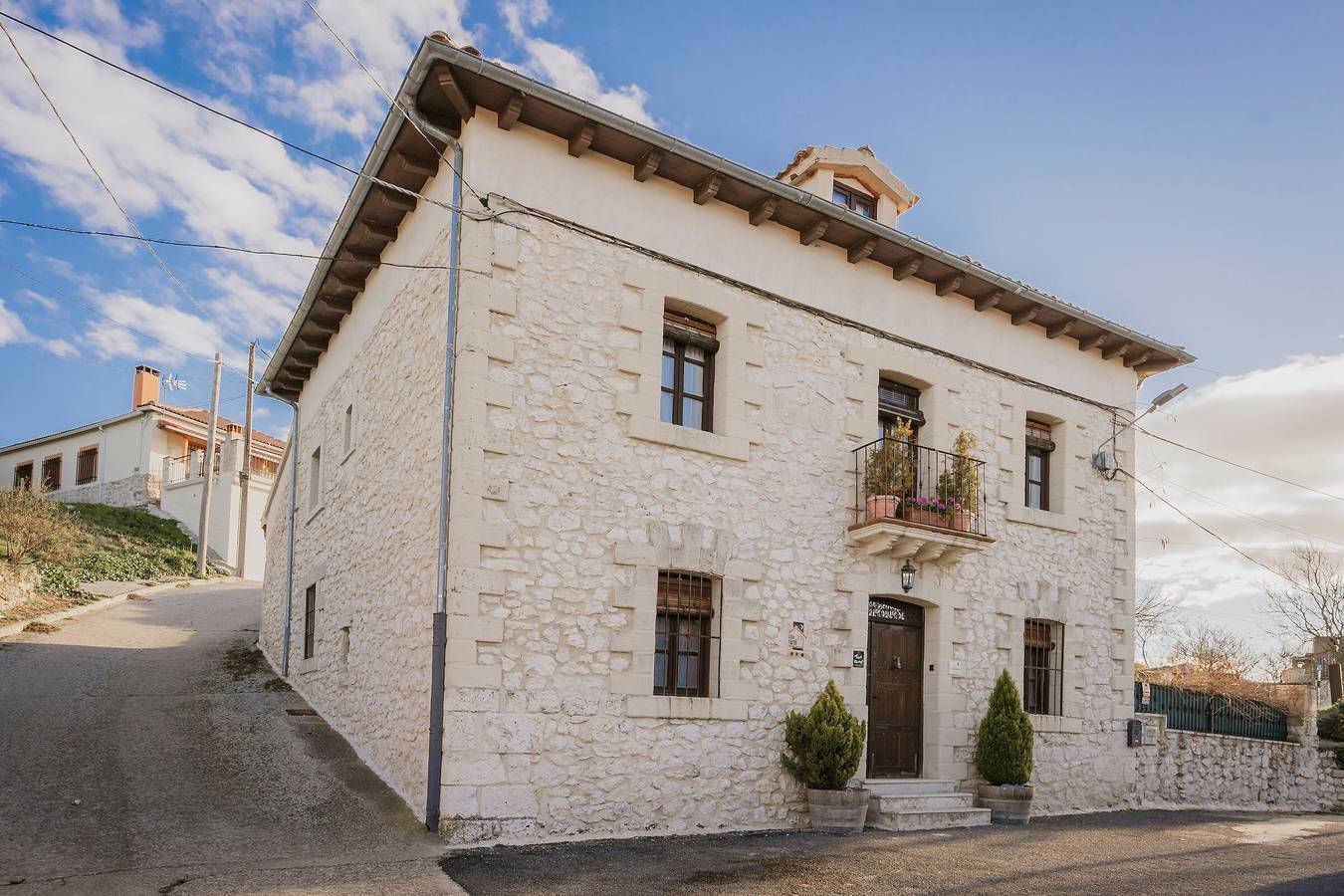 Maison de vacances "La Morada Del Cura" avec jardin privé, balcon et Wi-Fi in Calabazas de Fuentidueña, Province de Ségovie