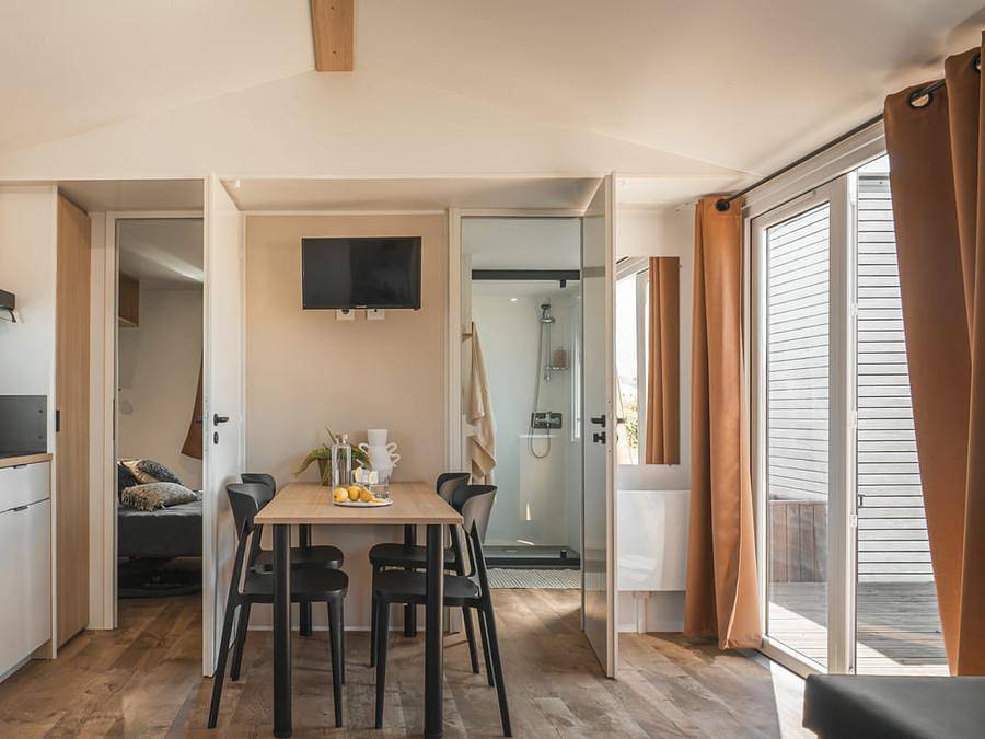 Camping Le Ragis - Mobilhome 6 personas - Premium 3 dormitorios con aire acondicionado y lavavajillas in Challans, Valle del Loira