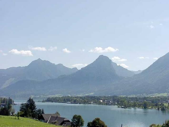 Ferienwohnung für 4 Personen, mit Balkon und Garten sowie Seeblick am Wolfgangsee - 2