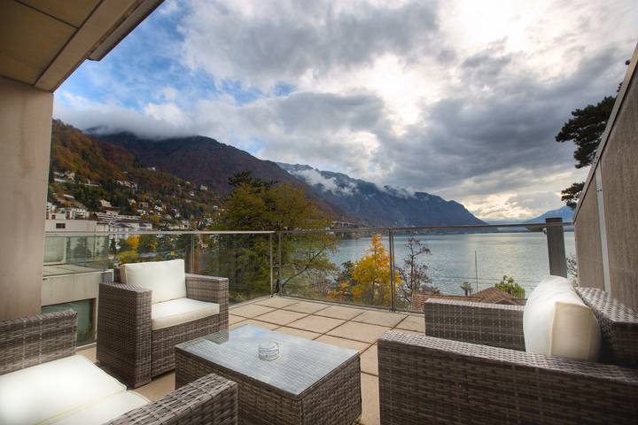 Ferienwohnung für 4 Personen, mit Pool und Terrasse in Montreux - 3