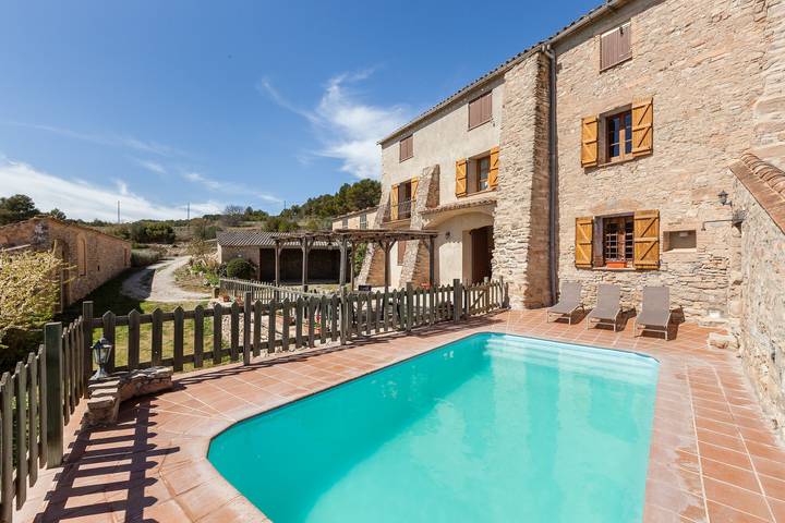 Ferienhaus für 6 Personen, mit Balkon und Garten