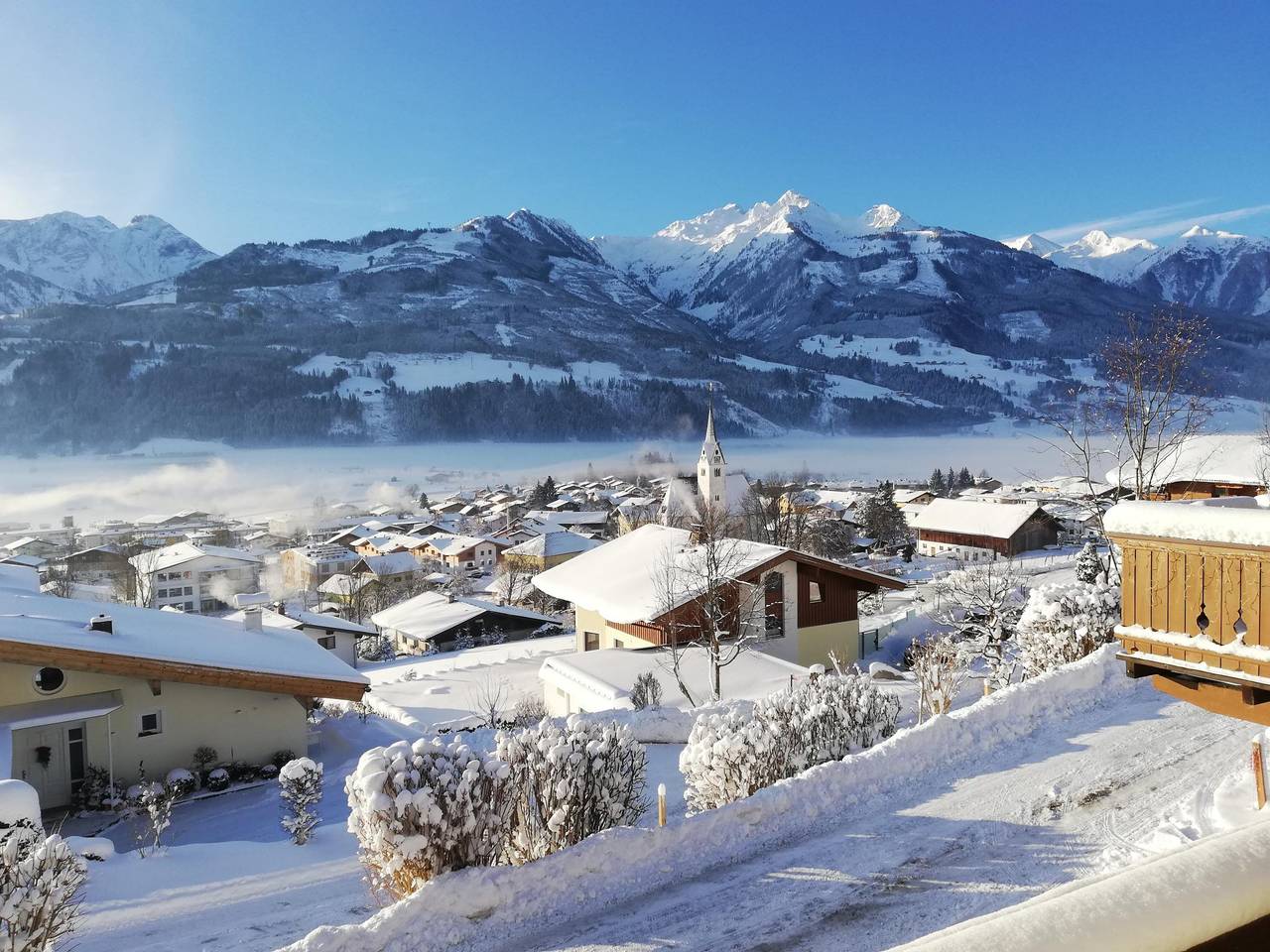 Ganze Wohnung, Apartment mit toller Aussicht und Infrarotsauna in Piesendorf, Kitzbüheler Alpen
