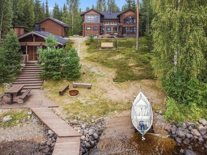 Ferienhaus für 9 Personen, mit Sauna