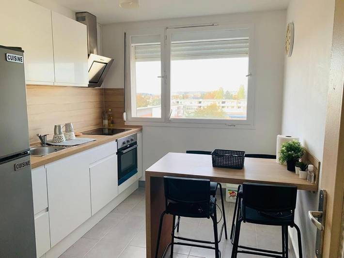 Gîte pour 4 personnes, avec vue et balcon à Saint-Étienne-du-Rouvray - 2