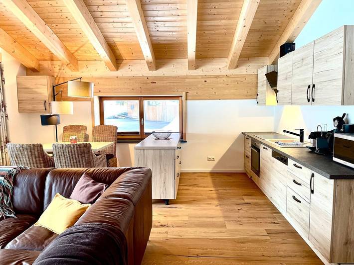 Ferienwohnung für 4 Personen, mit Balkon und Balkon/Terrasse sowie Garten und Ausblick in Obermaiselstein - 3