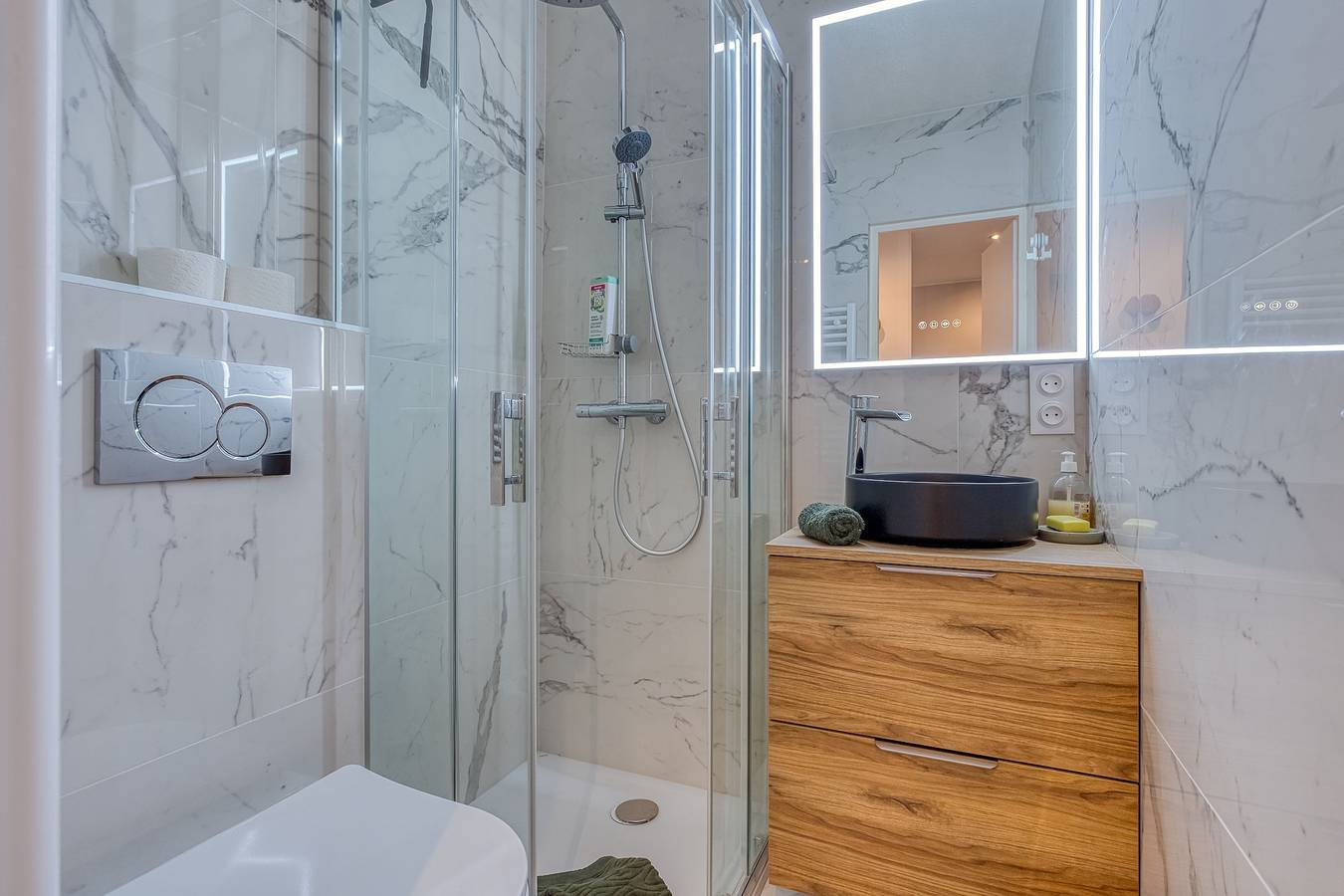 Geheel appartement, Vakantieappartement voor 2 personen met balkon in Annecy-le-Vieux, Annecy (commune)