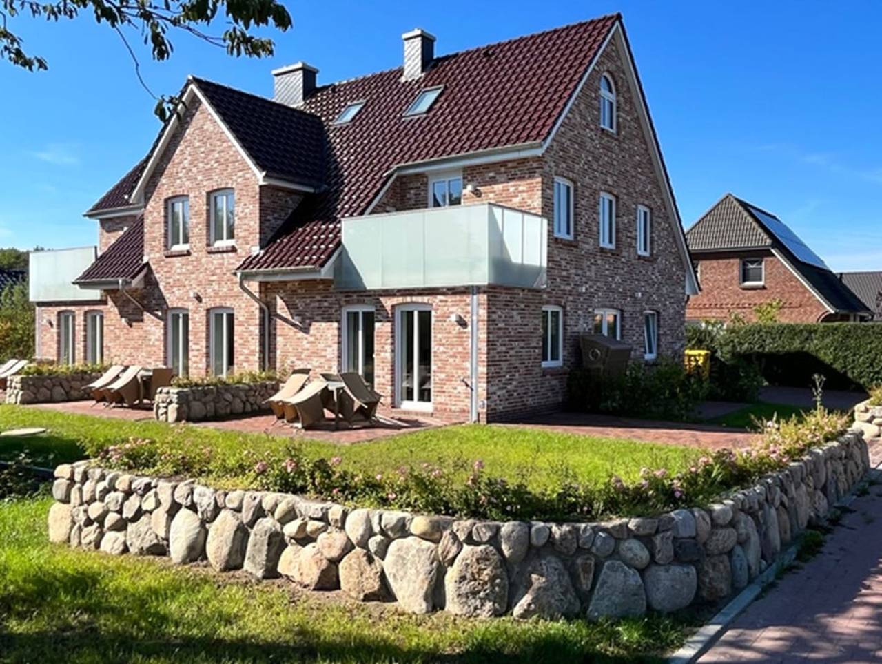 Kapitäns Hus: Modernes Ferienhaus nahe St.Peter-Ording für 6 in Garding, Eiderstedt