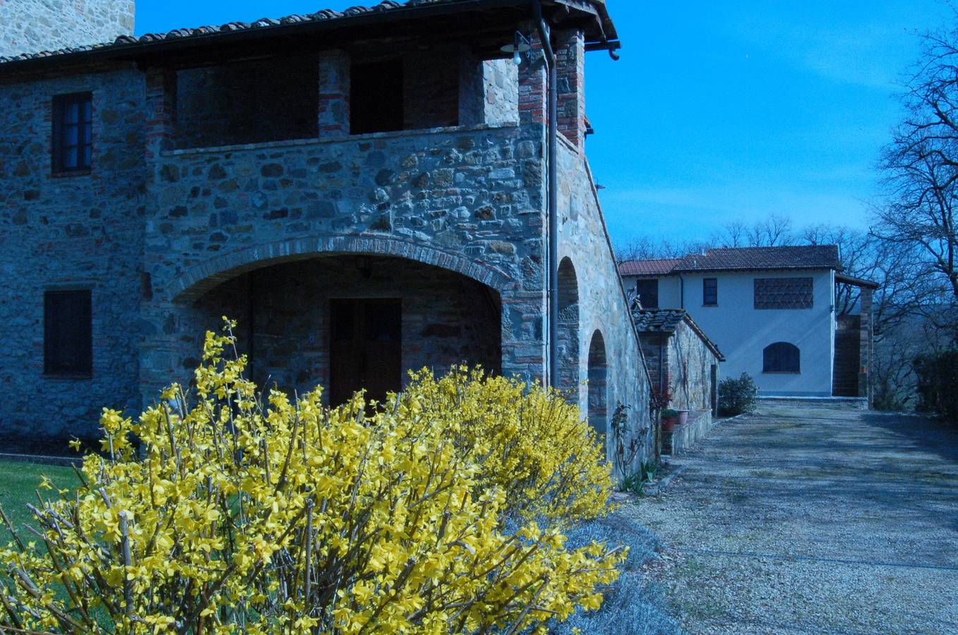 Geheel appartement, Vakantieappartement voor 5 personen met tuin in San Martino, Bucine (Gemeinde)