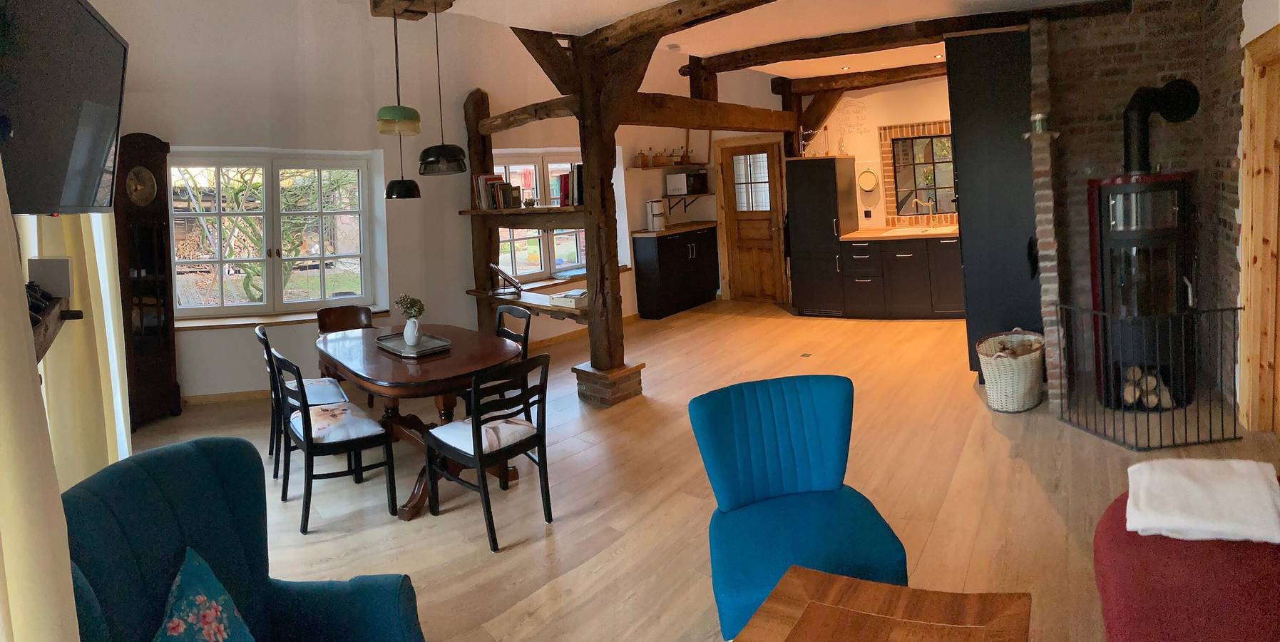 Monteur- und Ferienhaus „Am Ende der Welt“ mit privater Terrasse und Garten in Westerstede, Ammerland