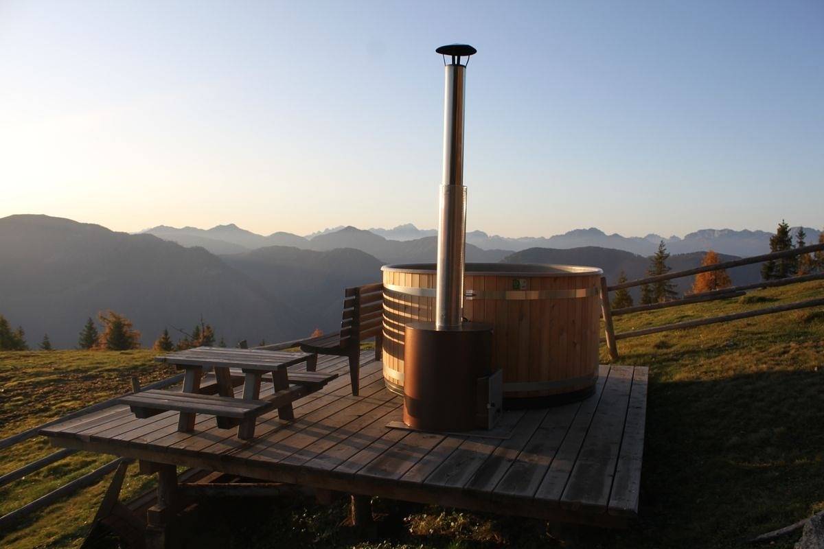Birkhahn Hütte in Kreuzeckgruppe, Kleblach-Lind