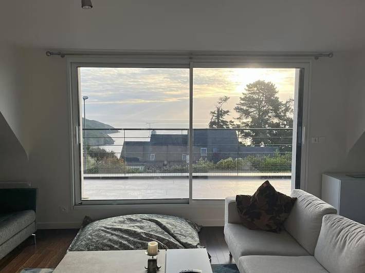 Location de vacances pour 8 personnes, avec vue ainsi que jardin et terrasse dans Bréhec - 2