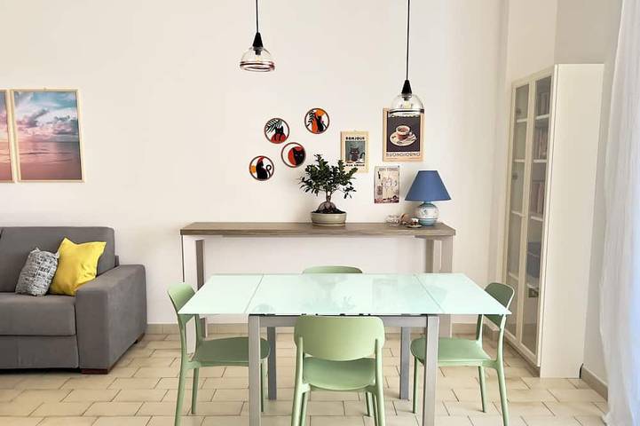 Appartement entier, Family apartment on the Adriatic - 5 min to the beach, terrace, parking lot. in Lido di Fermo, Fermo
