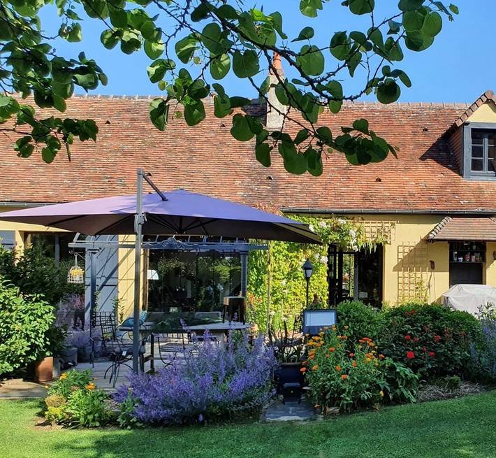 Chambre d’hôte pour 4 personnes, avec jardin