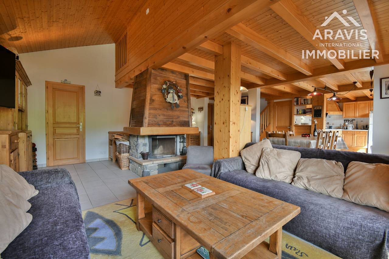 Ganze Wohnung, Florimontagne – Spacious Duplex Apartment, 4 Bedrooms, Sleeps 8 in Chinaillon, Le Grand-Bornand