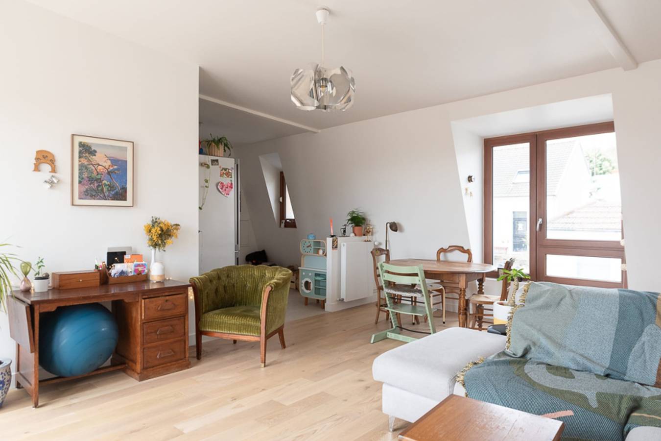 Apartamento entero, T4 with balcony near Paris in Pantin, Sena-Saint Denis