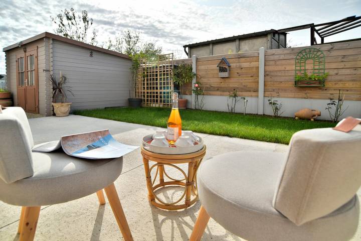 Gîte pour 6 personnes, avec jardin