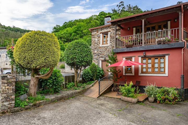 Apartamento para 4 personas, con Jardín en Fonsagrada