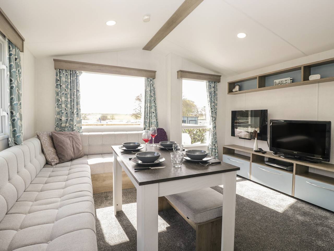 Standard Caravan at Three Lochs Holiday Park in Dumfries and Galloway