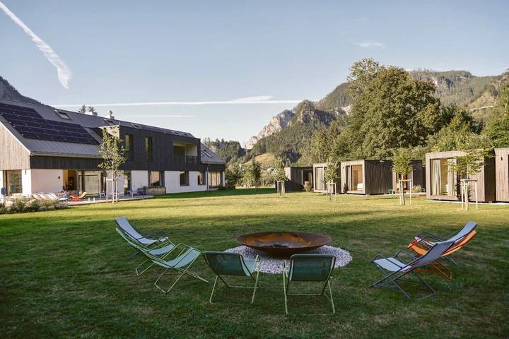 Ferienhaus für 2 Personen, mit Terrasse und Garten