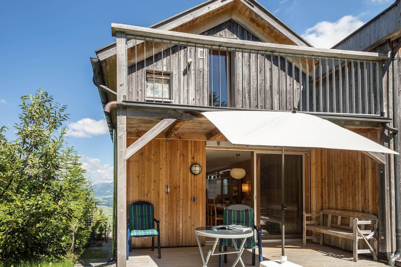 Ferienhaus "Haus der Sinne Bregenzerwald" mit Bergblick & Balkon in Bodensee-Vorarlberg