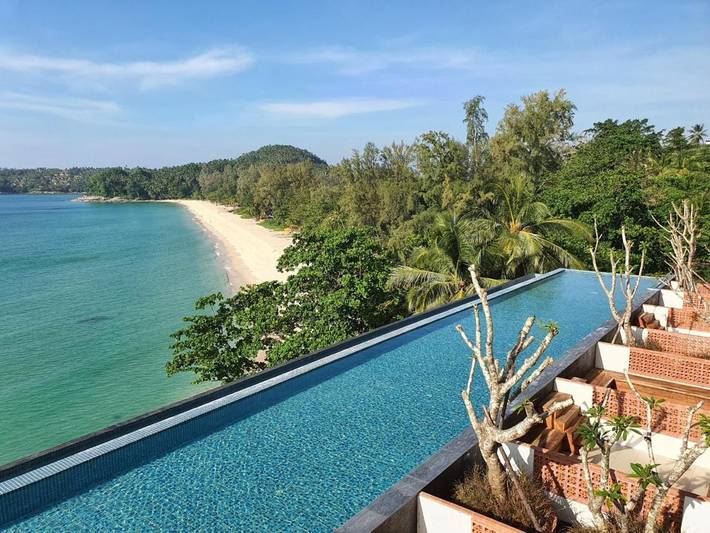 Bungalow für 2 Personen, mit Pool und Terrasse sowie Ausblick in Phuket