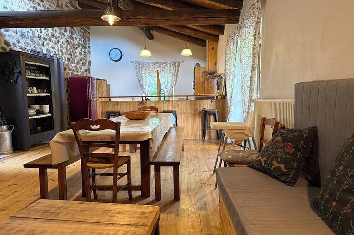Gîte pour 11 personnes, avec terrasse et jardin, animaux acceptés à Arlempdes - 3