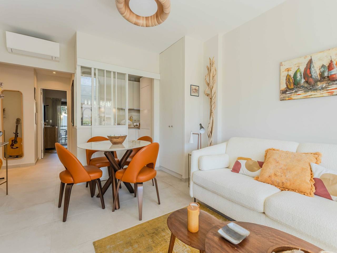 Appartement entier, Appartement lumineux et climatisé avec vue sur mer - Antibes in Antibes, Côte méditerranéenne (France)