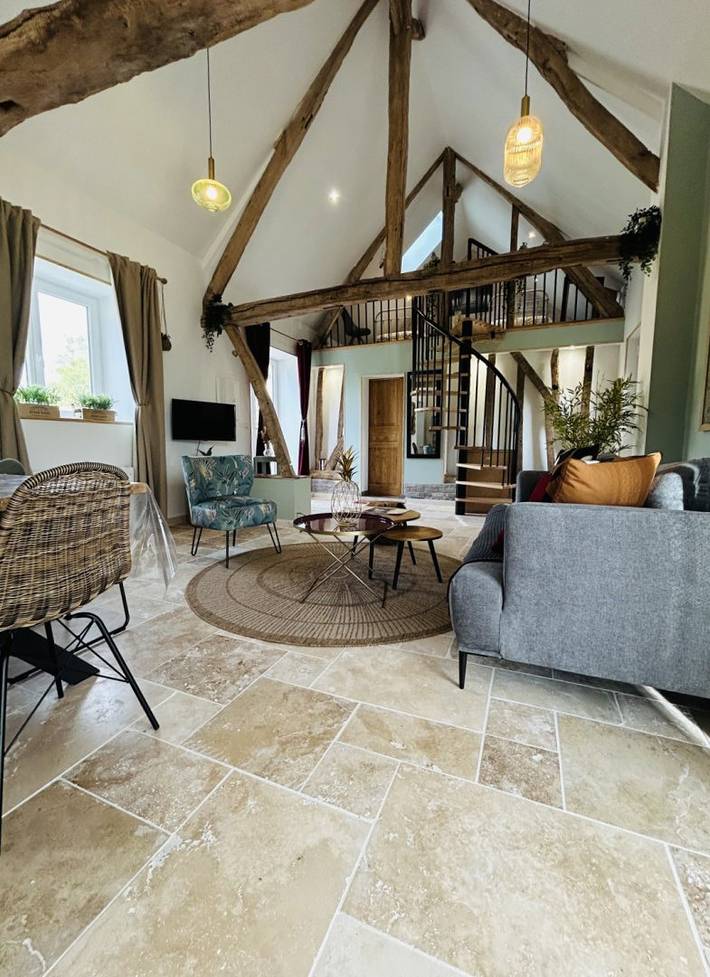 Gîte pour 4 personnes, avec jardin et terrasse, animaux acceptés à Rue (homonymie) - 2