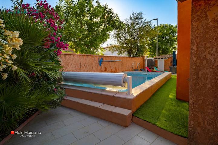 Location de vacances pour 7 personnes, avec jardin et piscine à Frontignan - 3