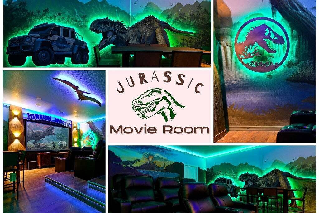 Jurassic Movie Room/ Loft Game Room/ Themed w/ resort amenities in Davenport (FL), Zentral Florida