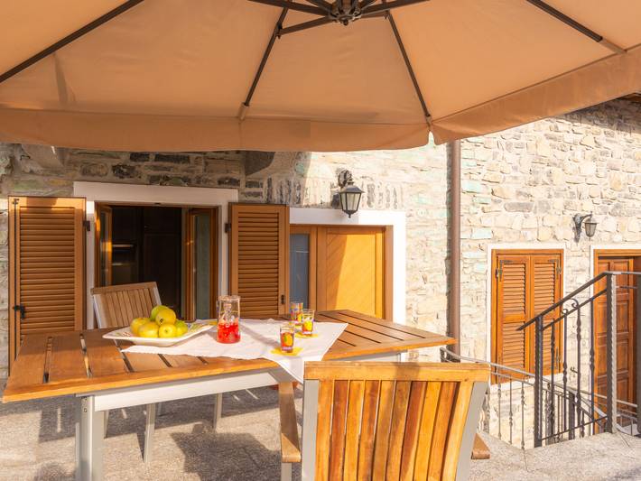 Holiday home for 2 people, with Balcony and Terrace as well as Garden in Lake Como