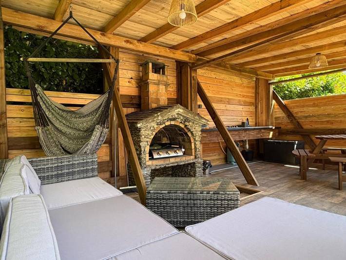 Appartement de vacances pour 4 personnes, avec Terrasse et Jardin