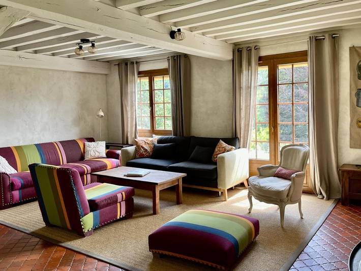 Location de vacances pour 8 personnes, avec vue et jardin à Hermival-les-Vaux - 4