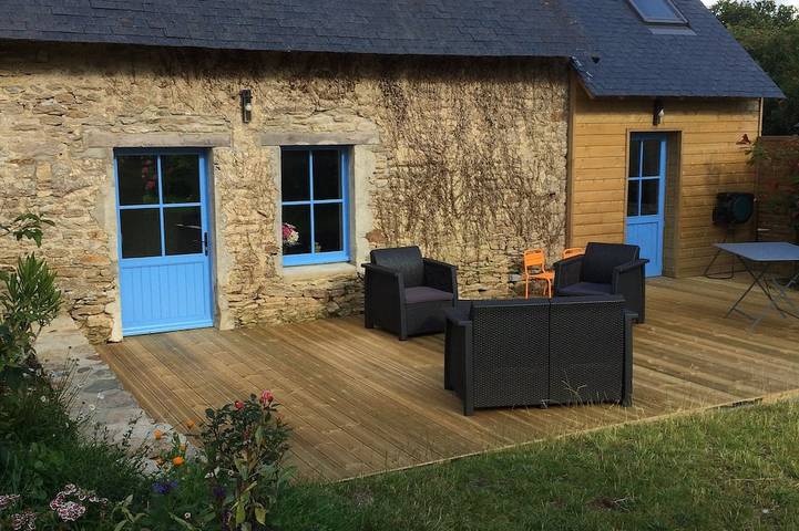 Gîte pour 4 personnes, avec jardin et terrasse