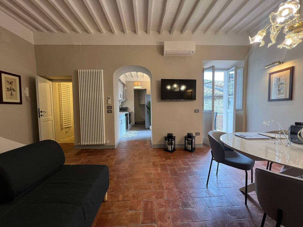 Appartement entier, Via Roma 39 in Cortona, Province d'Arezzo