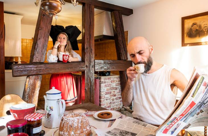 Gîte pour 4 personnes à Hunawihr