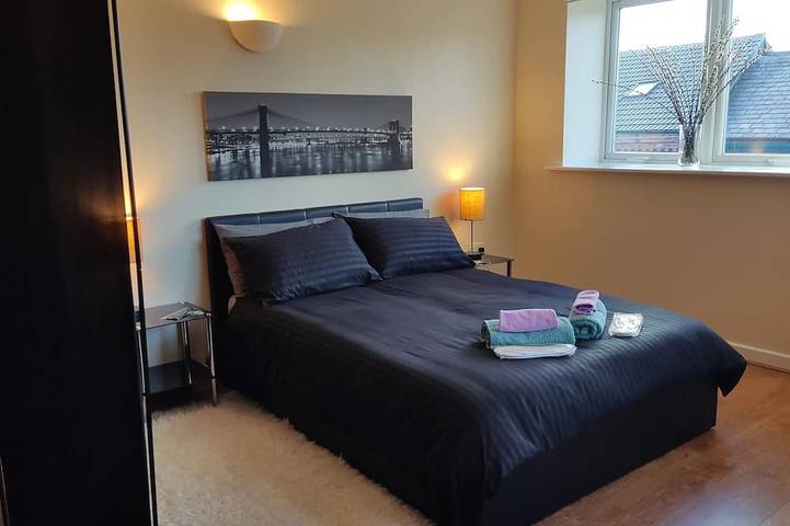 Ganze Wohnung, Modern Studio Flat in Wigan in Wigan, Greater Manchester