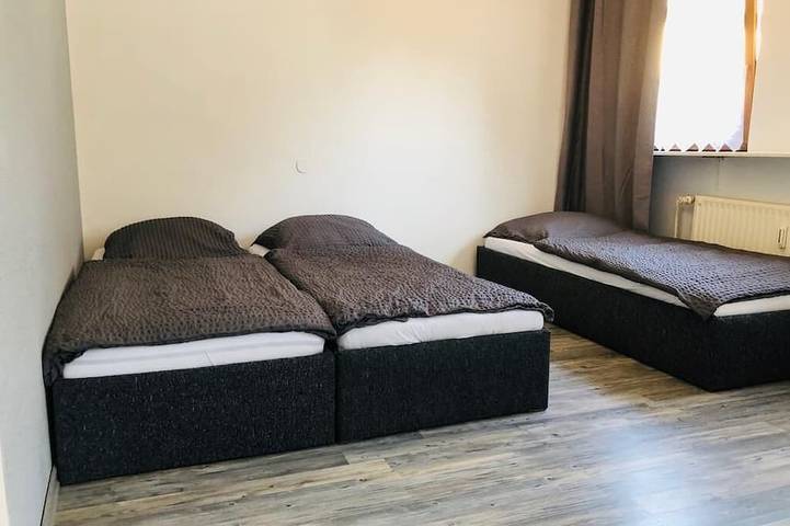 Apartamento entero, Fisherman's Lodge: 1 sala de estar / dormitorio - baño - cocina - 30 minutos a Frankfurt in Offenbach, Hesse del Sur