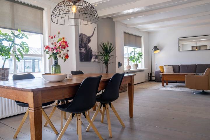 Vakantieappartement voor 5 personen, met balkon en balkon/terras in Egmond