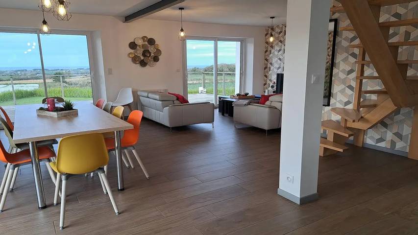 Location de vacances pour 5 personnes, avec jardin à Cléder - 4