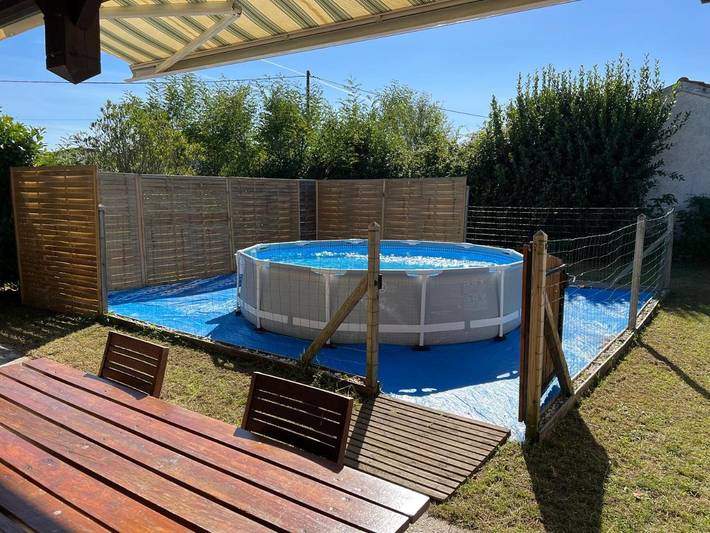 Location de vacances pour 7 personnes, avec piscine et jardin à Lesparre-Médoc - 3