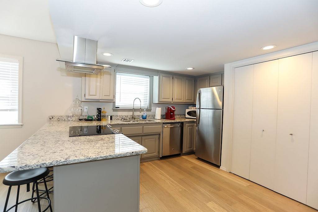 Schritte in die Innenstadt von Bentonville in Bentonville, Ozark Mountains