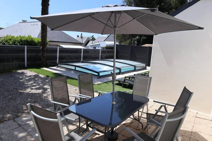 Location de vacances pour 6 personnes, avec jardin et piscine à Arzal - 4