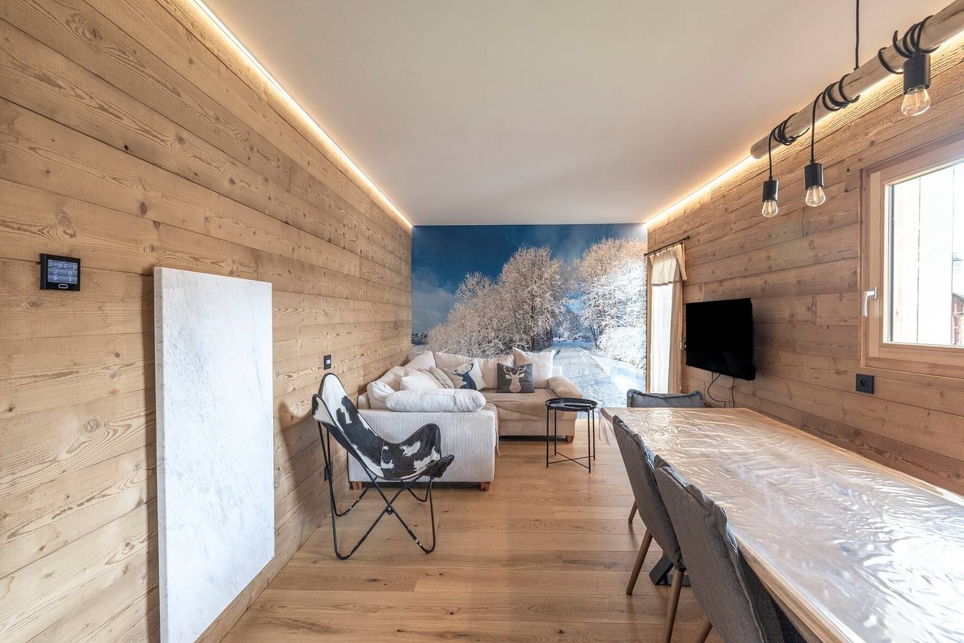 Ganze Wohnung, Ferienwohnung 'Le Chappart - Carroz D'Arâches' mit Bergblick, privater Terrasse und Wi-Fi in Les Carroz, Arâches-la-Frasse