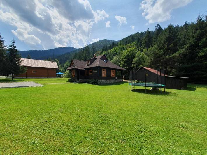 Dom dla 10 osób, z widok i ogród w Demianowska Dolina