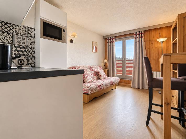 Studio für 2 Personen, mit Balkon - 1