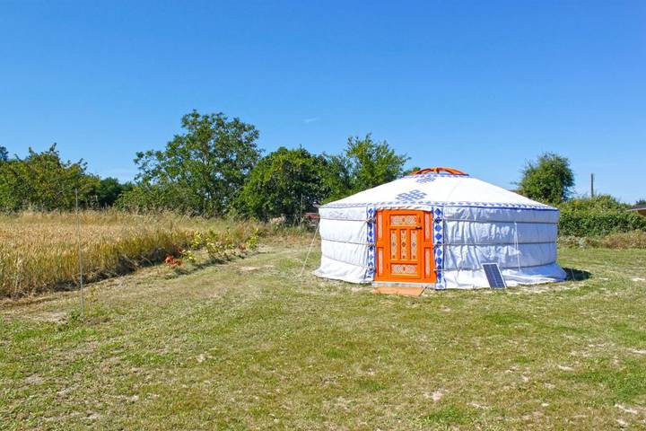 Tente pour 2 personnes, avec jardin et vue dans le Lot-et-Garonne - 4
