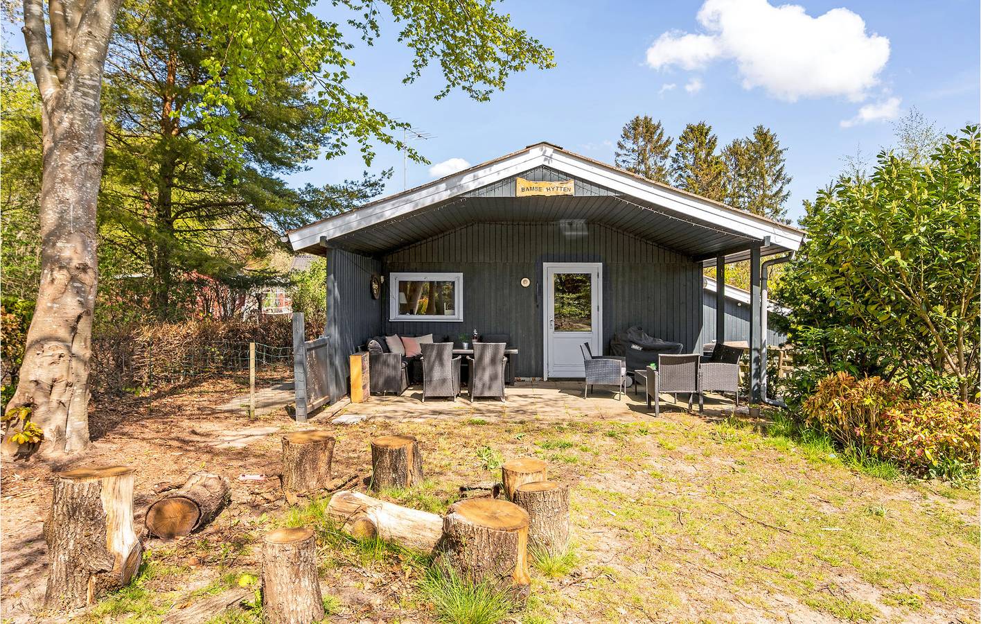 Ferienhaus für 6 Personen mit Terrasse in Rønde, Djursland