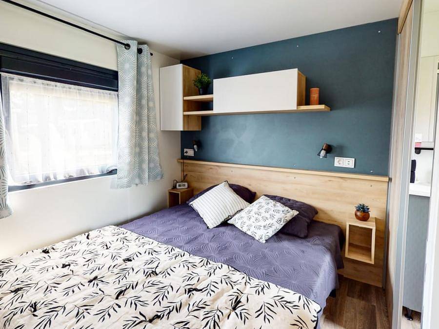 Camping Siblu Le Lac des Rêves - Funpass inclus - Mobile home 8 persons - Sérénité 3ch 8p Premium air conditioning in Lattes, Côte d'Améthyste